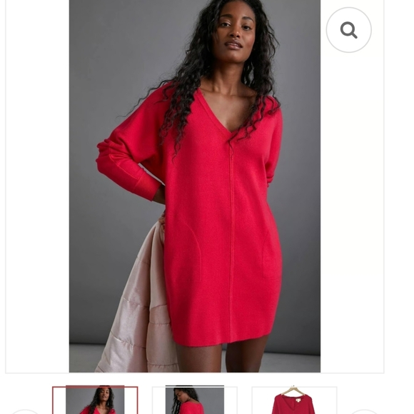 Anthropologie Saturday-Sunday Oversized Tunic Sweater Dress - Picture 4 of 4